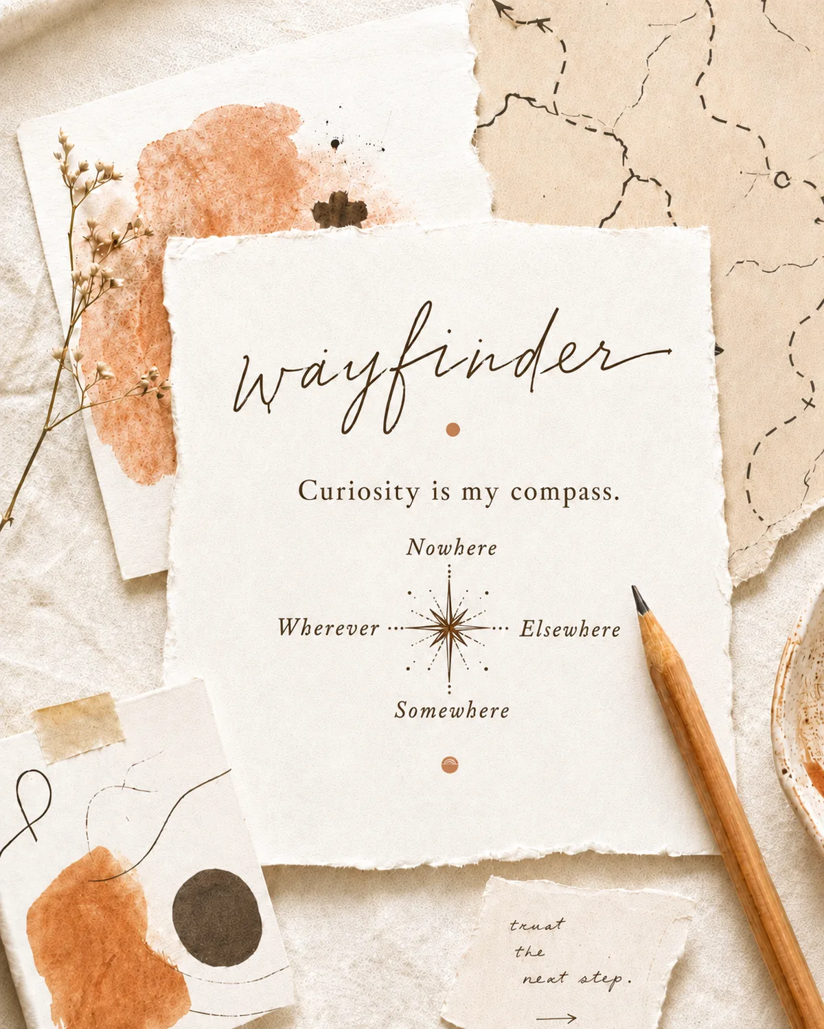 Wayfinder — a handmade monthly art zine, mailed to your door